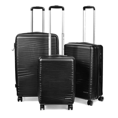 Комплект чемоданов Stenson R30969 20/24/28 3 шт. Black