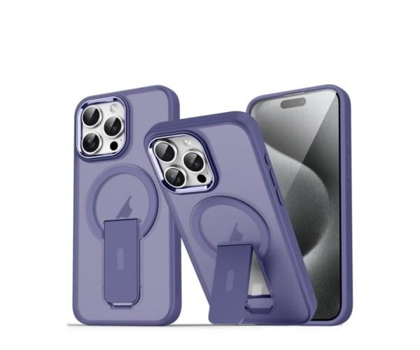 Чохол - накладка Cosmic Magnetic Stand для iPhone 15 Pro Purple