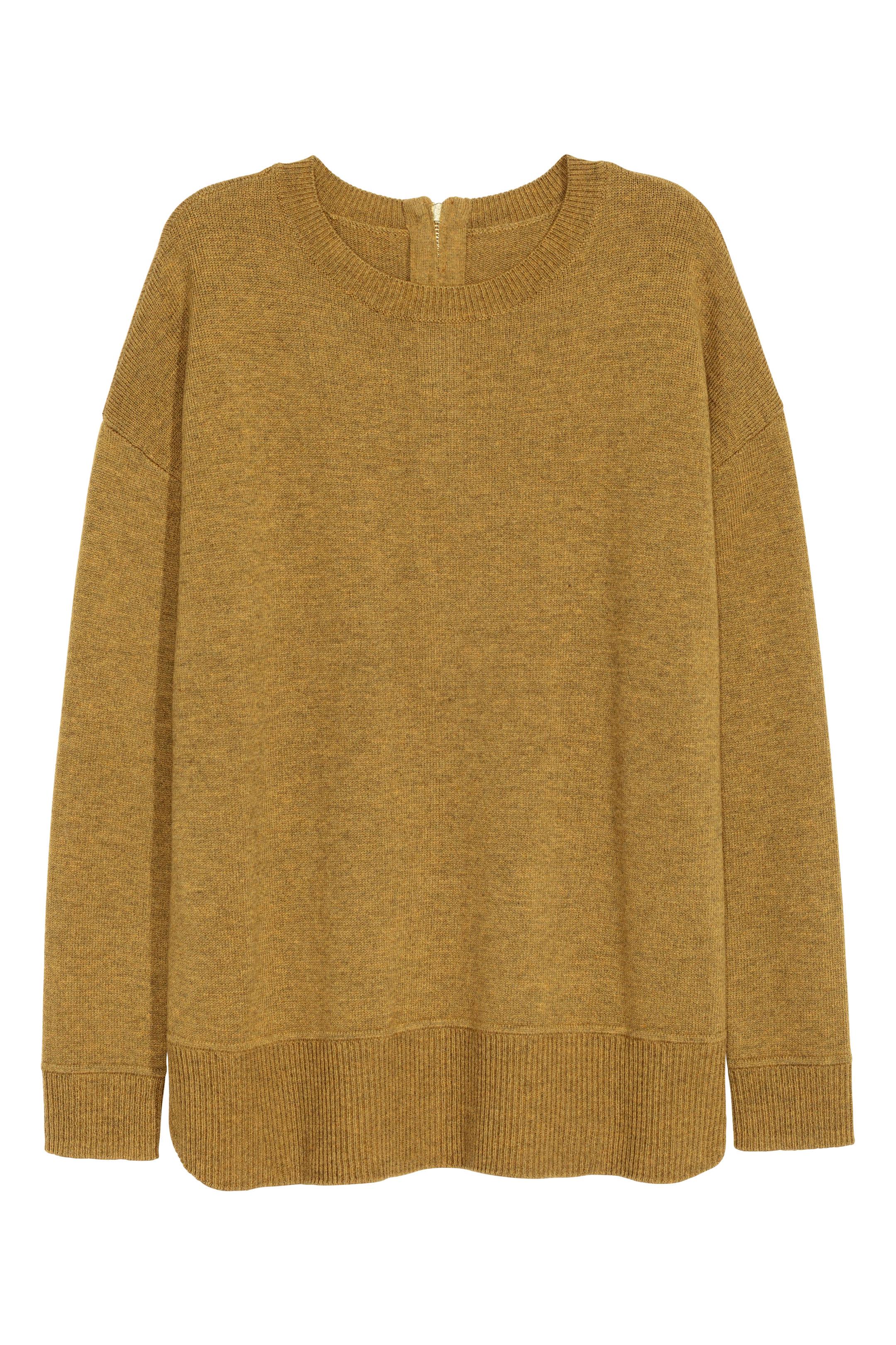 Джемпер H&M S Горчичный (3901254)