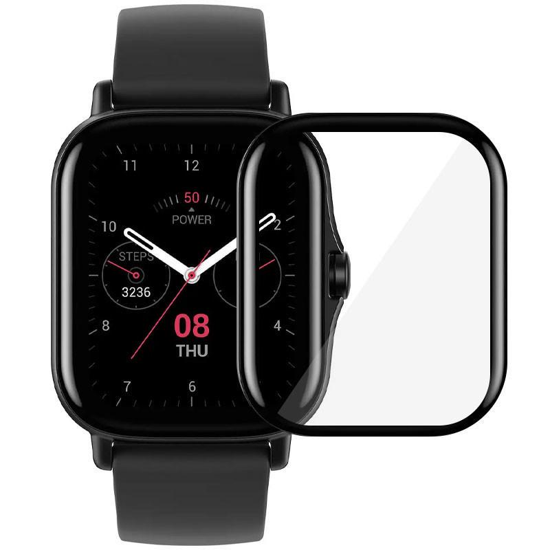 Полімерна плівка 3D full glue для Xiaomi Amazfit GTS 2 Чорний (00000040033_1)