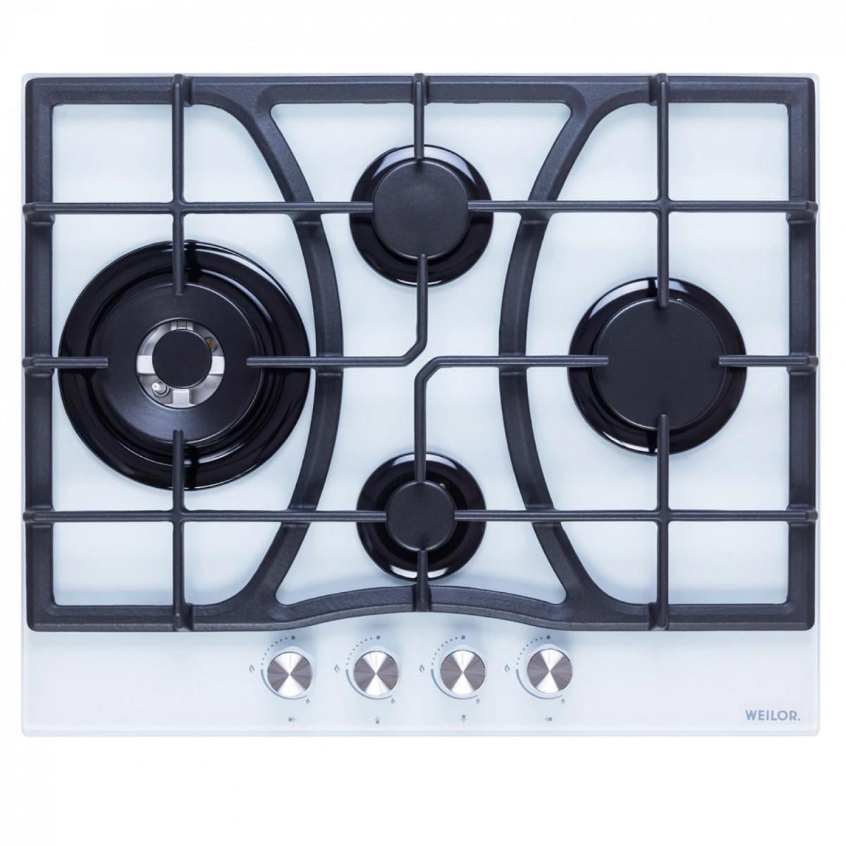 Варочная поверхность газовая WEILOR GG W 614 WH