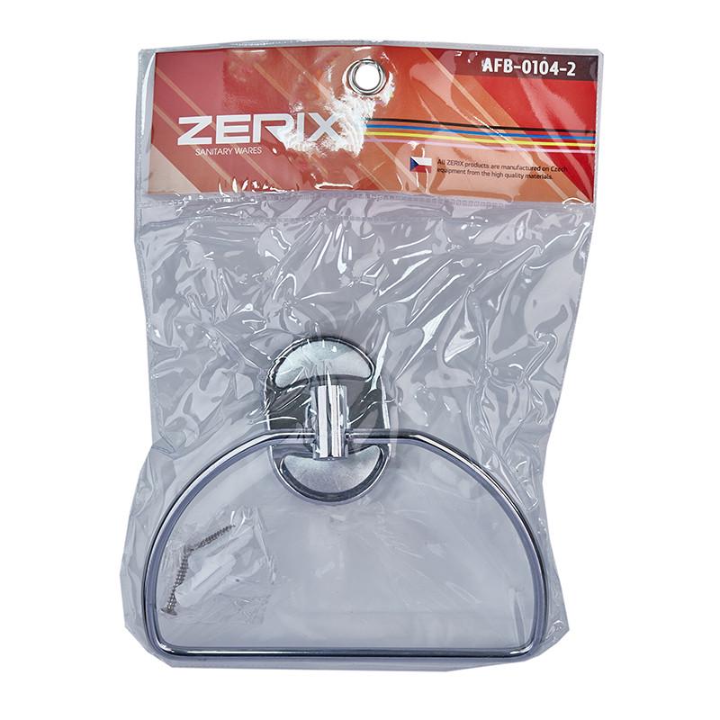 Держатель для полотенца Zerix круглый полукруглый (AFB-0104-2) - фото 3