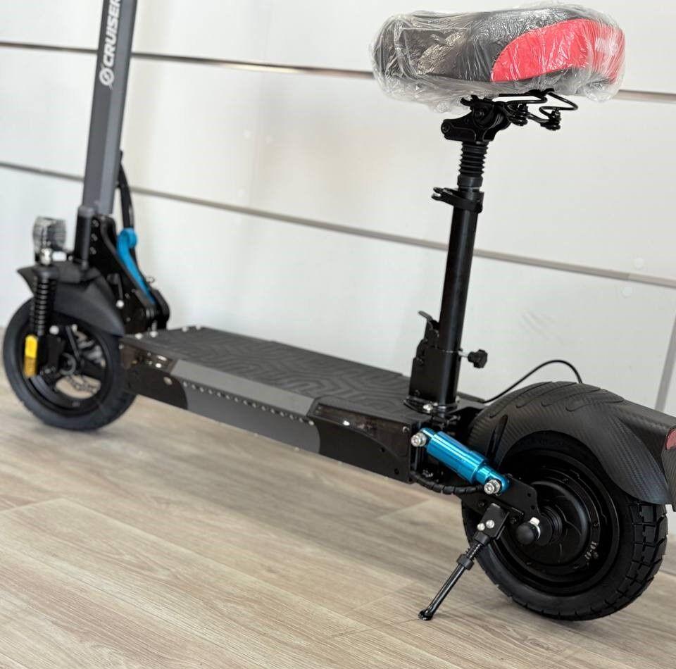 Электросамокат с сидением Cruzzer A16 1000W 48V 18Ah - фото 4
