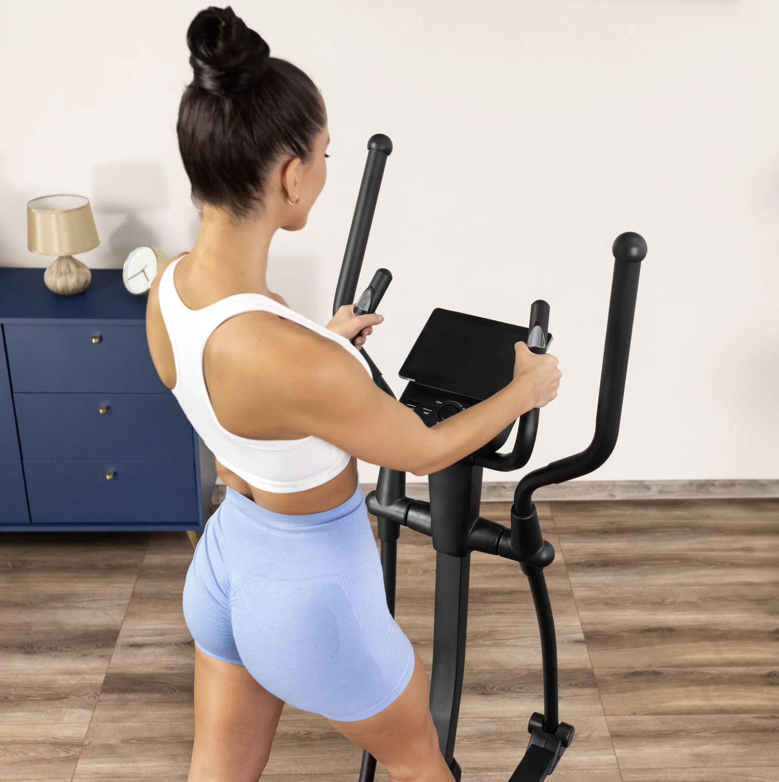 Орбітрек Gymtek XC4500 електромагнітний Синій/Чорний - фото 15