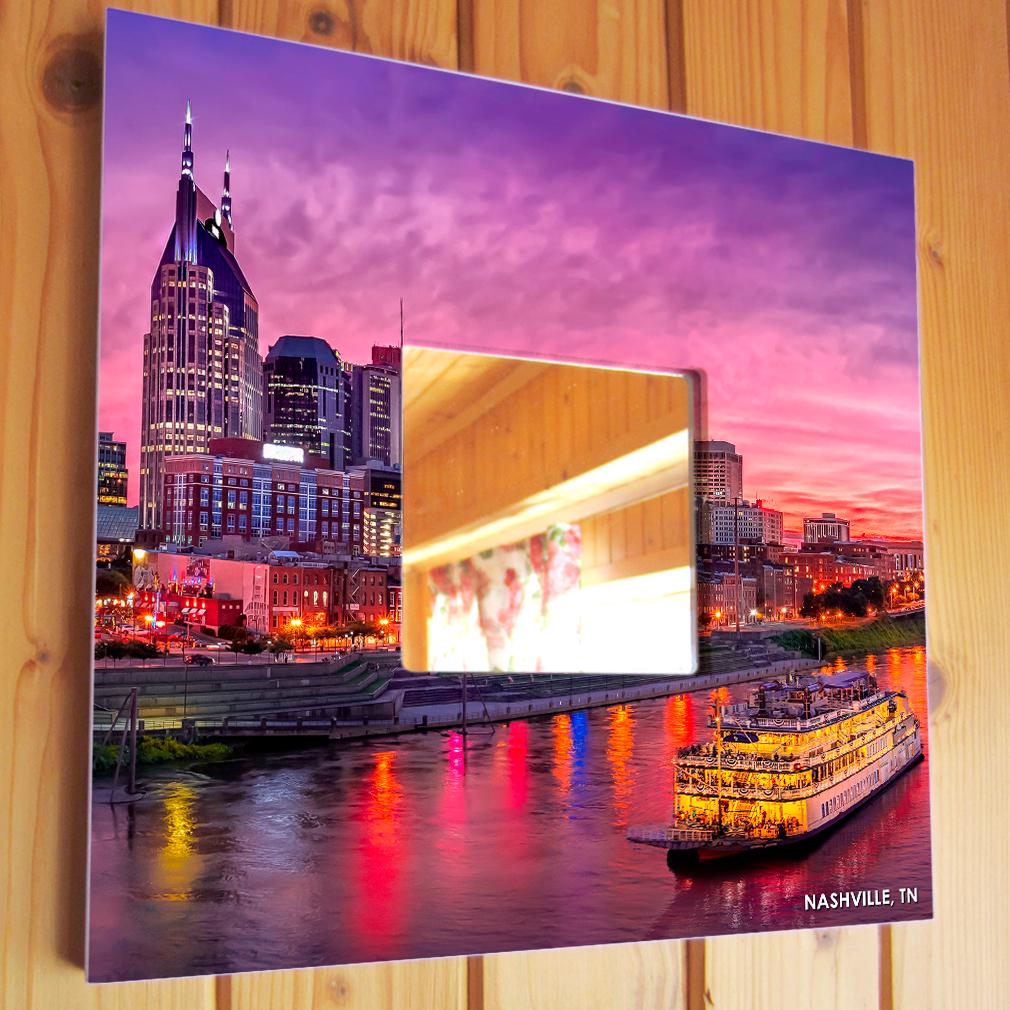 Зеркало декоративное Нашвилл США 260х260 мм (M04040)