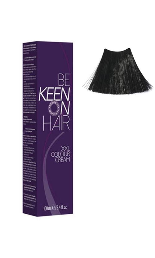Крем-фарба для волосся Keen Colour Cream 1,0 Чорний (23871)