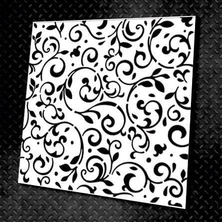Трафарет багаторазовий DFA Східний візерунок 18 для штукатурки та фарби (V00018)