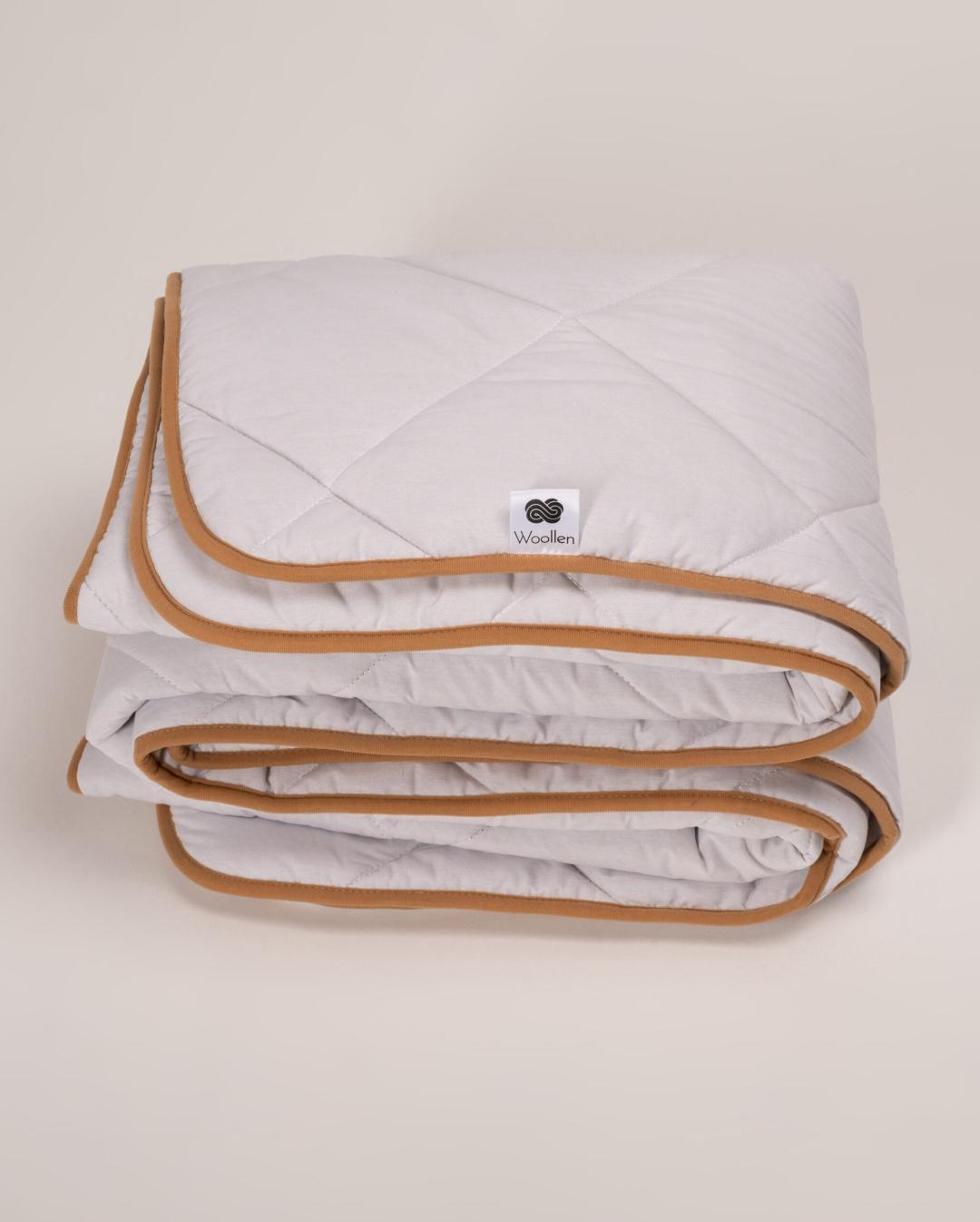 Одеяло из овечьей шерсти мериносов Goodnight MERINO всесезонное 240x200 см Белый (453496016512)