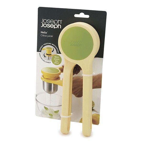 Ручний соковитискач для цитрусових спіральний Joseph Joseph Helix 8,5х24,5х9,8 см Жовтий (20101) - фото 5 Ручний соковитискач для цитрусових спіральний Joseph Joseph Helix 8,5х24,5х9,8 см Жовтий (20101) - фото 5