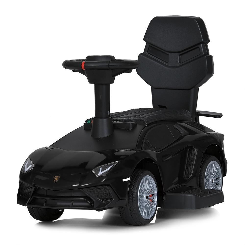 Детский электромобиль-толокар Bambi M 5777EBL Lamborghini Черный