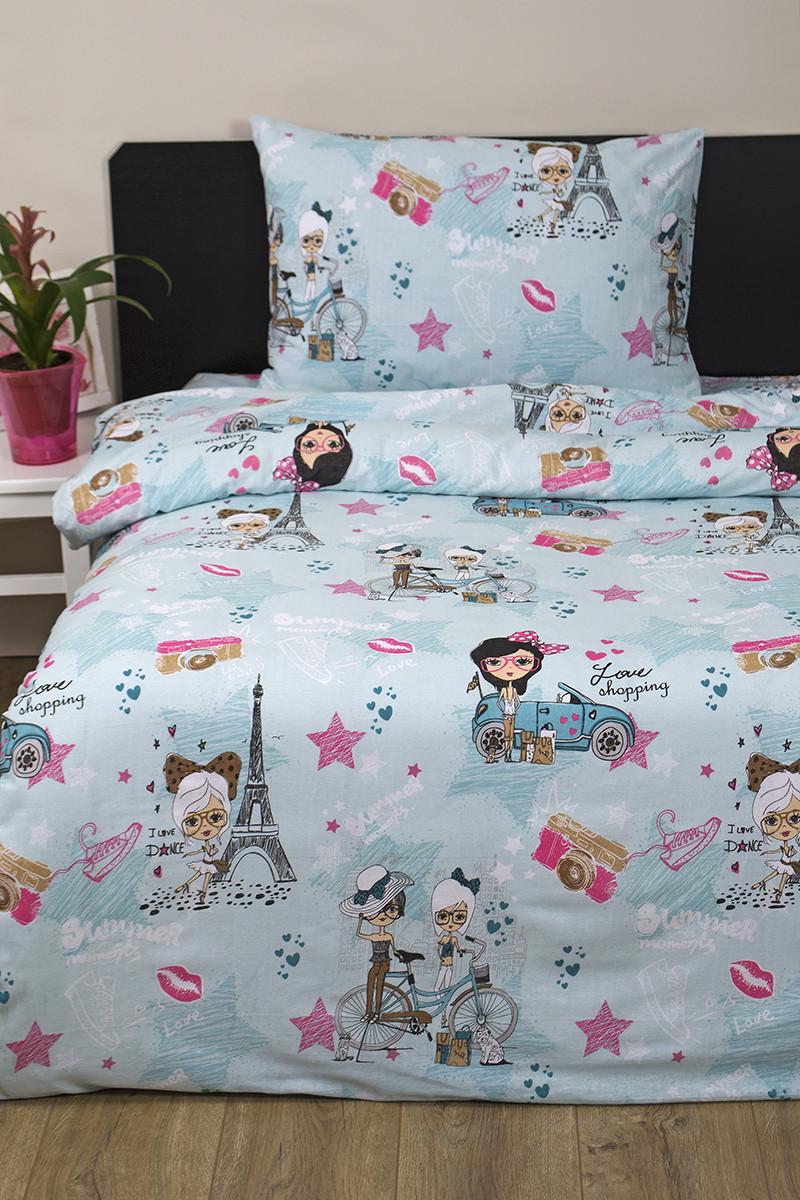 Комплект постельного белья для подростков Lotus Young Fashion ранфорс Зеленый (svt-2000022236492)