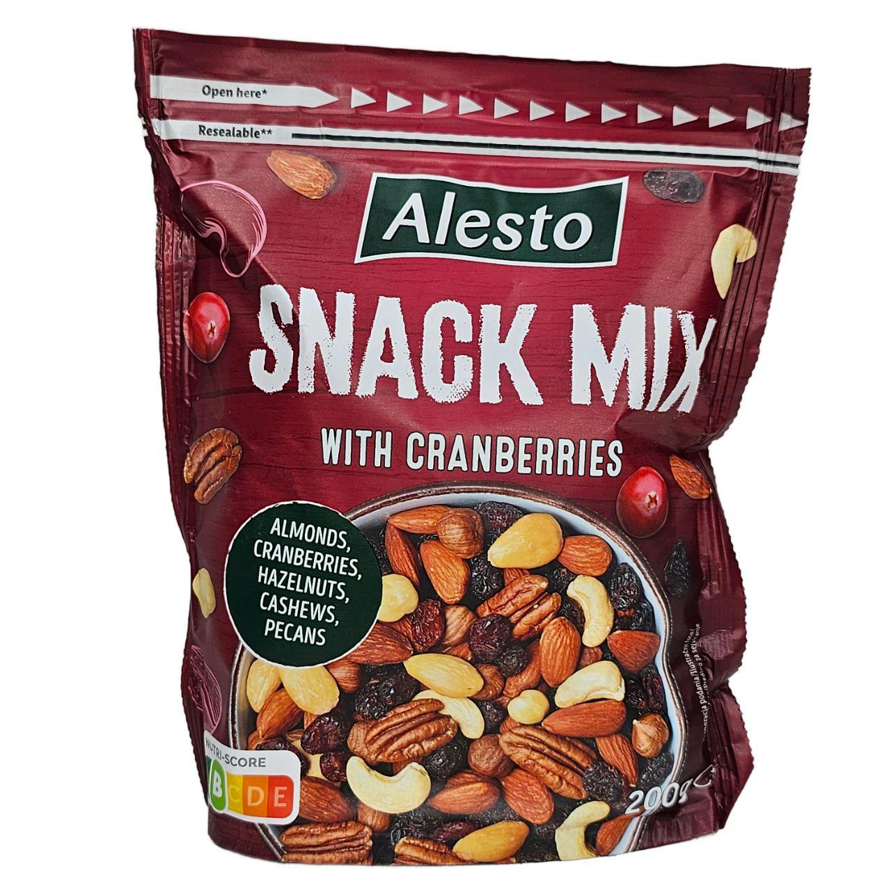 Орешки с фруктами микс Alesto Snack Mix 200 г (53049)