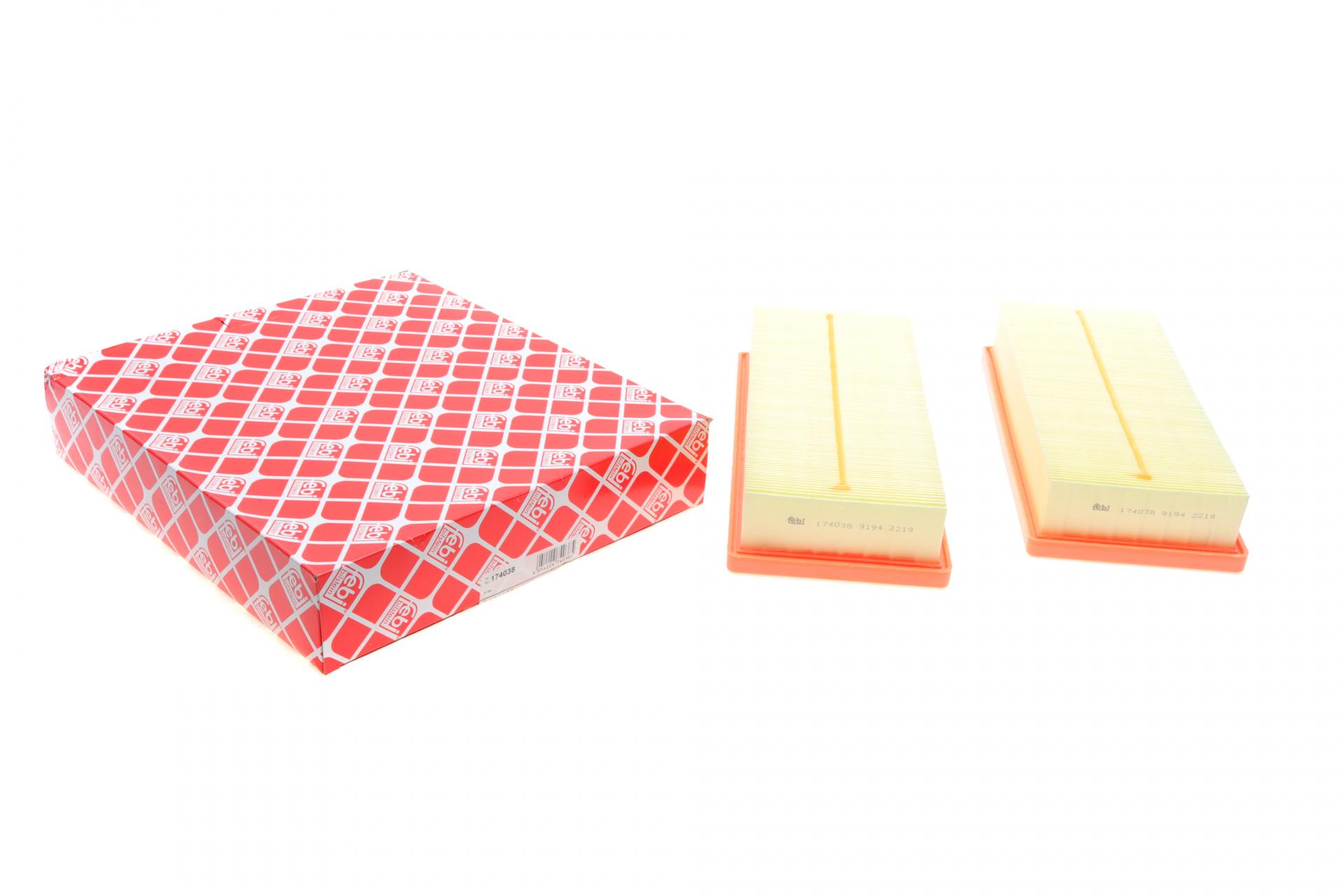 Фильтр воздушный FEBI BILSTEIN для MB S-class W222/W217 14- M176 2 шт. (174038)