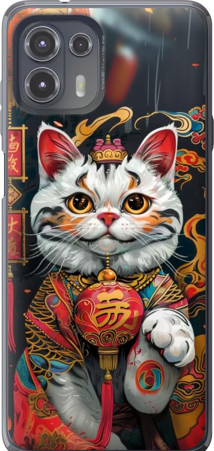 Чехол на Motorola Edge 20 Lite China Cat v2 (6135u-2496-42517)