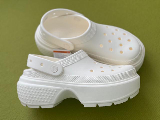 Сабо Crocs Stomp р. 38-39 Chalk (20240848) - фото 7