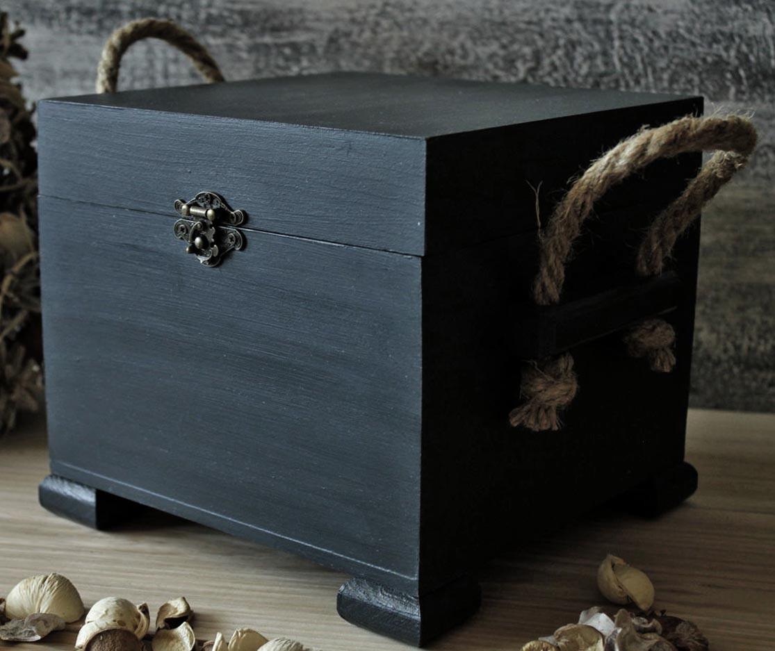 Сундучок из дерева Вальпара Венге (СДЧ-001312)