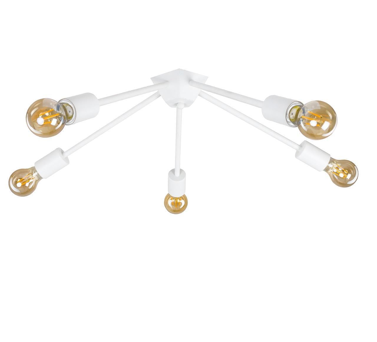 Светильник потолочный Attic K-5 C320  5хЕ27 White (1851412)