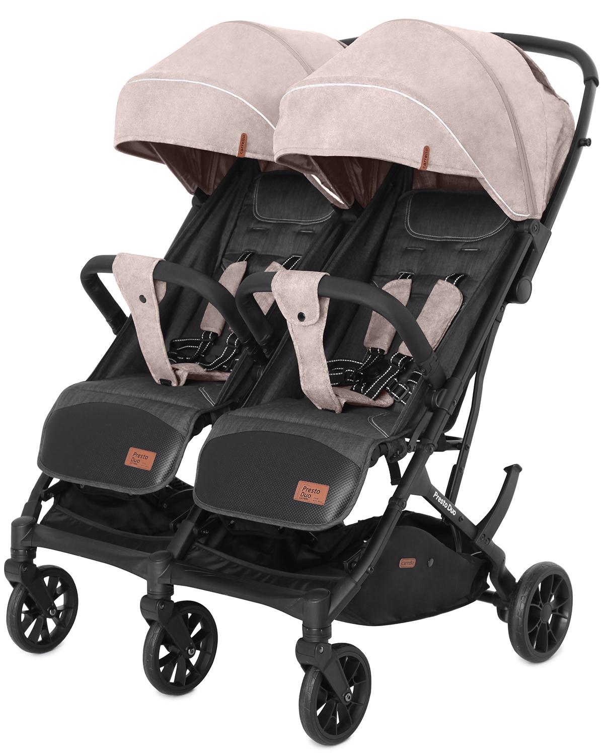 Коляска прогулочная Carrello Presto Duo CRL-5506 Steam Beige