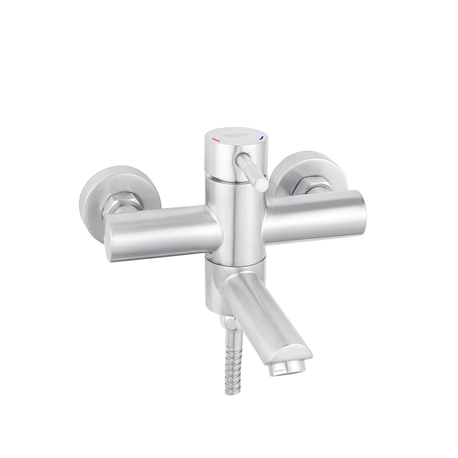 Змішувач для ванни Kroner KRP Edelstahl Klassisch ESG060 (CV022998)