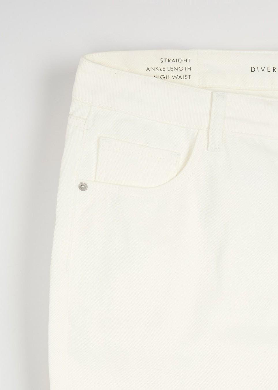 Джинси жіночі Diverse LOVIOS р. 40 Молочний (5905384112774) - фото 2