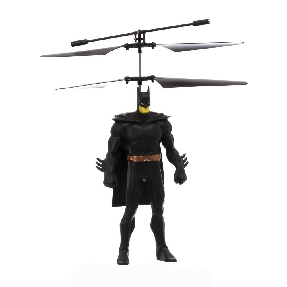 Интерактивная игрушка SUNROZ Flying Avengers 2 летающий робот супергерой Бэтмен с сенсором движения (SUN0897)