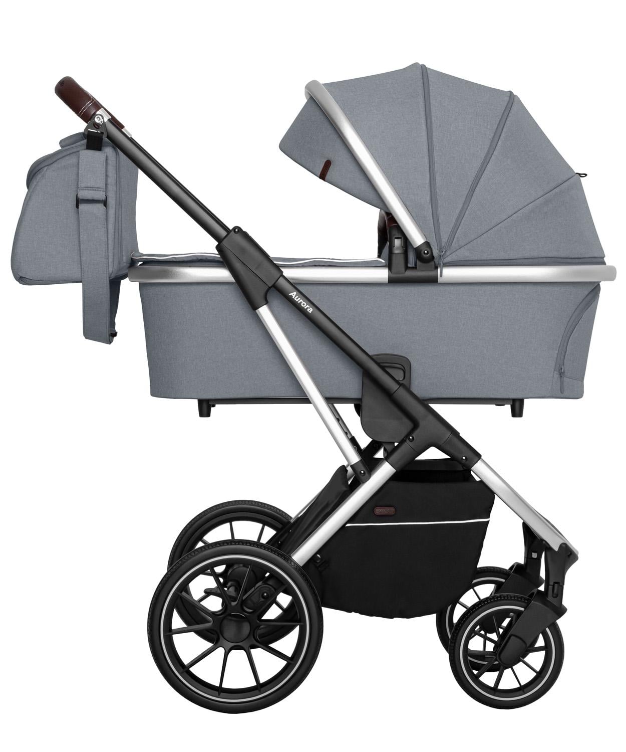 Коляска универсальная Carrello Aurora 2в1 CRL-6505 Silver Grey