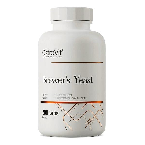 Пивные дрожжи Ostrovit Brewer's Yeast 200 табл. (23505812)