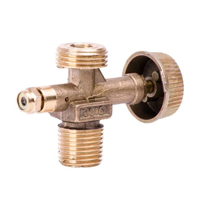 Вентиль М22 LH для китайського газового балона (0009) Вентиль М22 LH для китайського газового балона (0009)