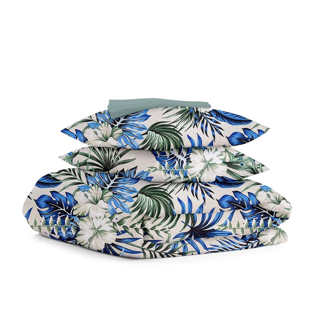 Постельное белье евро Cosas Tropical Palm 200х220 см (4822052123522)
