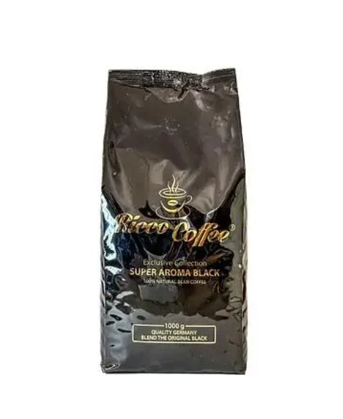 Кофе в зернах Ricco Coffee Super Aroma Black 60/40% 1 кг (21174260)