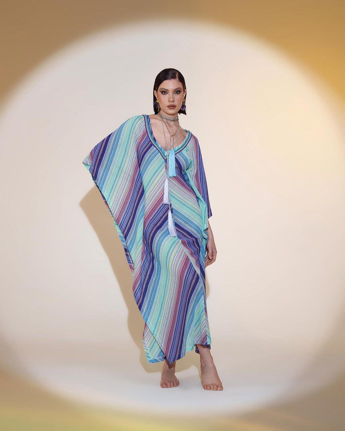 Платье длинное PHO Firenze L Фиолетовый (4321166-rainbow)