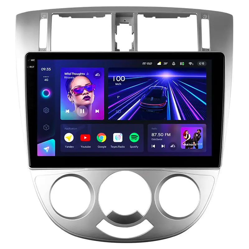 Автомагнитола штатная Teyes CC3 2K для Chevrolet Lacetti 2004-2013/Buick Excelle 2004-2013 Android СС3 2K 6/128G