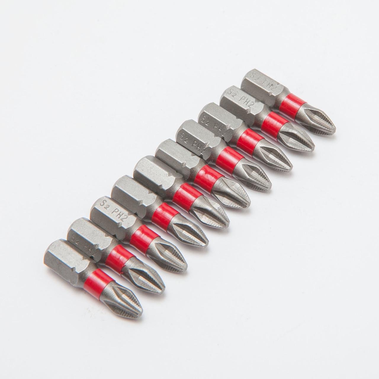 カランビット　54 ᐉ Набор битов HorsAY Hard РН2 х 25 S2 магнитные с насечками