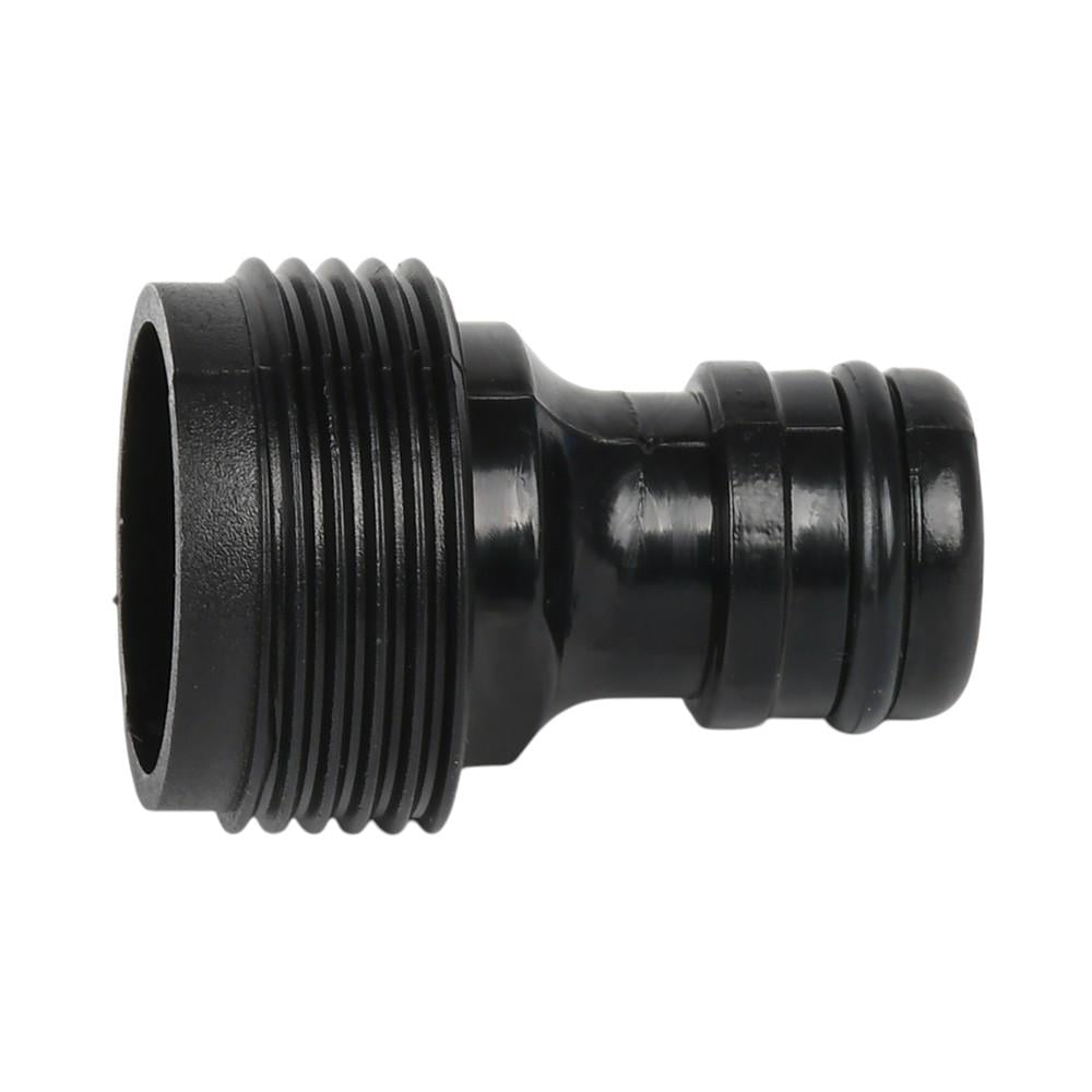 Адаптер для полива Stenson R41971 резьбовой наружный 3/4" 4 см ABS Черный (34416911)