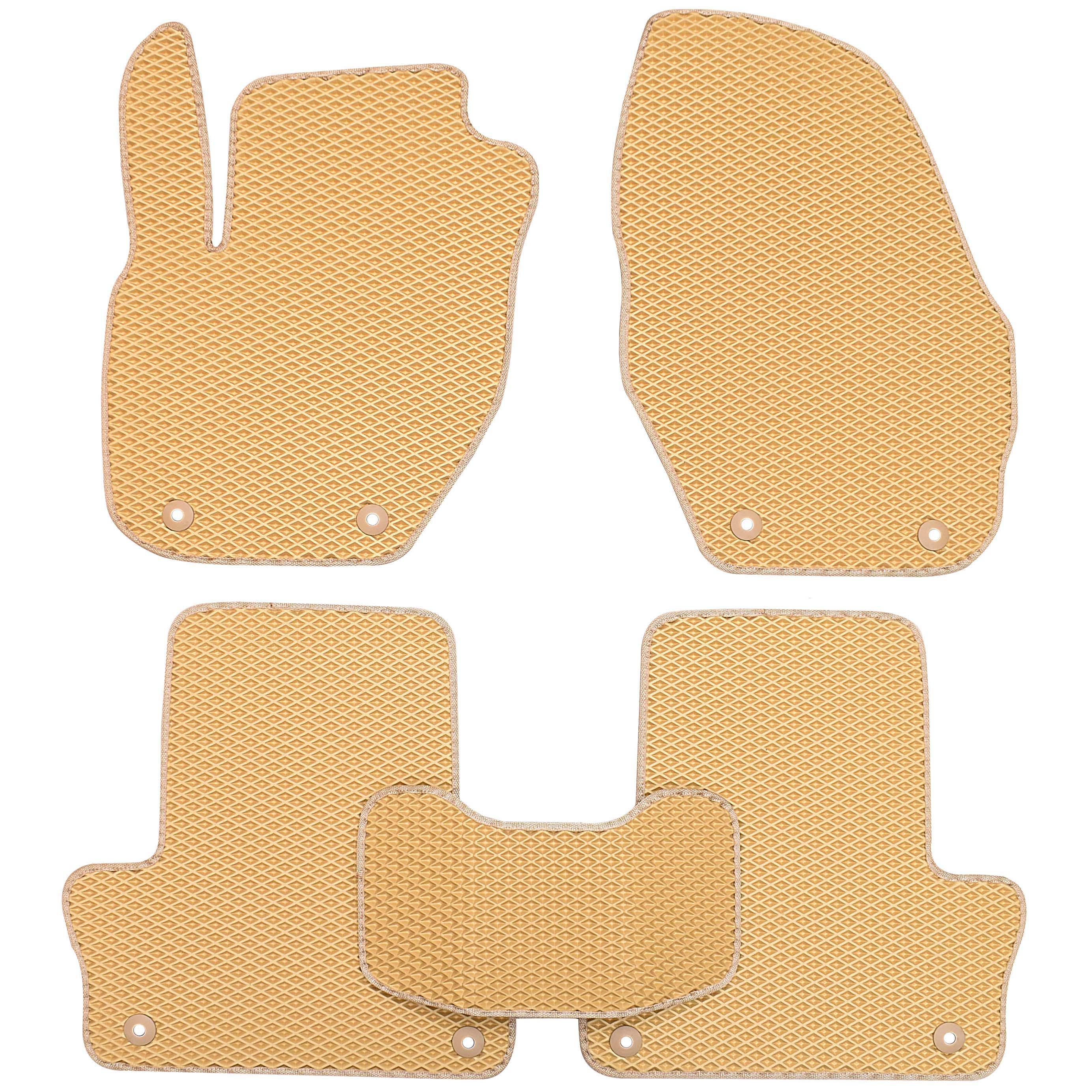 Коврики в салон для Volvo XC60 '09-17 EVA-полимерные Бежевый (162162)