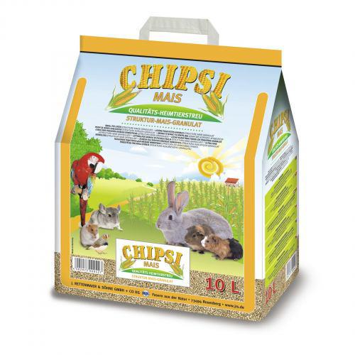 Наполнитель Chipsi Mais для мелких животных кукурузный 10 л
