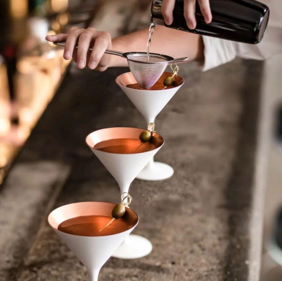 Набор бокалов для мартини Stölzle Lausitz Elements Bronze 240 мл 6 шт. Белый (1408825-1) - фото 7 Набор бокалов для мартини Stölzle Lausitz Elements Bronze 240 мл 6 шт. Белый (1408825-1) - фото 7