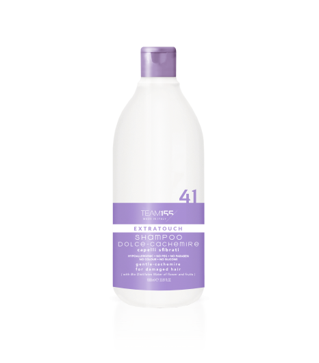 Шампунь мягкий для шелковистости волос Team 155 Extratouch Soft-Cachemire Shampoo 41 1000 мл (00938)
