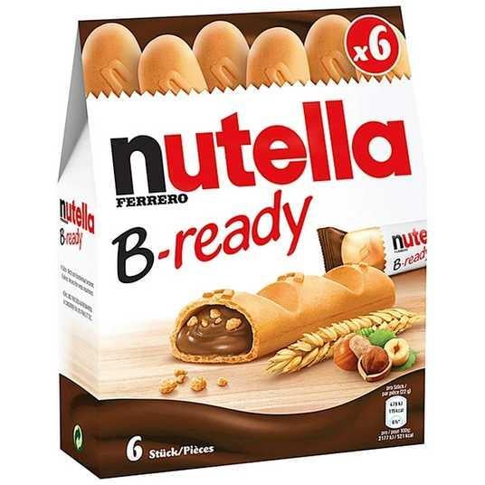 Батончики Nutella B-ready 132 г
