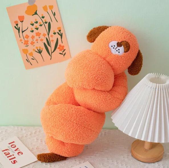 М'яка іграшка антистресс Вузол-Песик 180 см Червоний (214568)