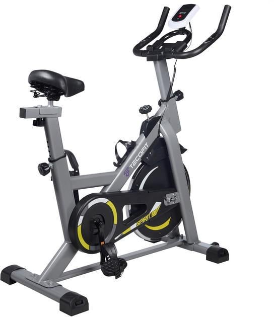 Велотренажер спинбайк TECOFIT Серо-черный (JC-K703)
