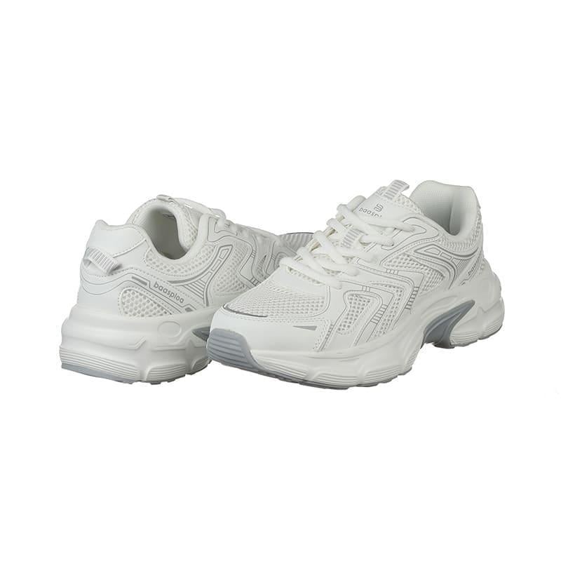 Кроссовки женские BaaS H1104-4 текстильные р. 38 Белый (20425)