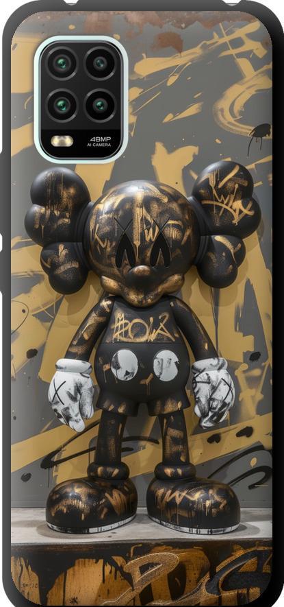Чехол на Xiaomi Mi 10 Lite Bronze kaws (6097b-1924-42517)