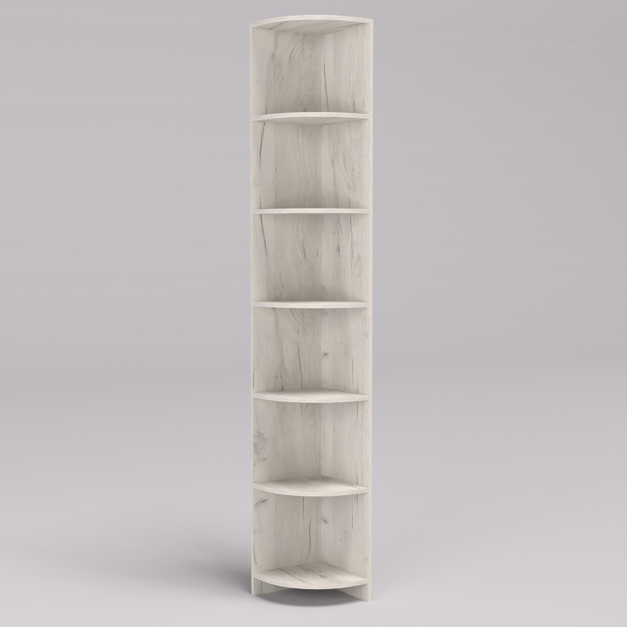 Стелаж ОК-1 320х320х2100 мм Дуб Крафт Белый (22672) Стелаж ОК-1 320х320х2100 мм Дуб Крафт Белый (22672)