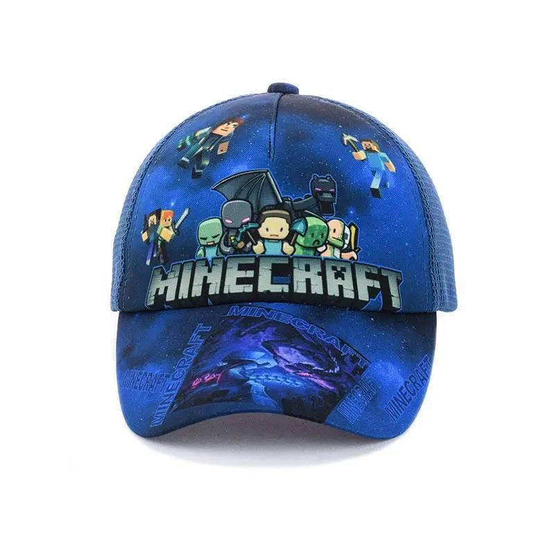 Кепка детская Minecraft с ярким принтом (Minecraft_3)