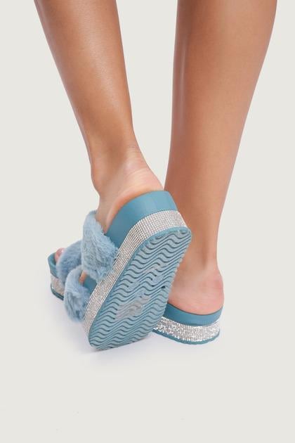 Шлепанцы Bamboo 34006 р. 37 Голубой - фото 3 Шлепанцы Bamboo 34006 р. 37 Голубой - фото 3