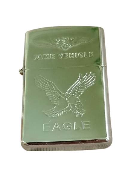 Зажигалка бензиновая Star Lighters 0874 Орел I Серебряный (2977Е)