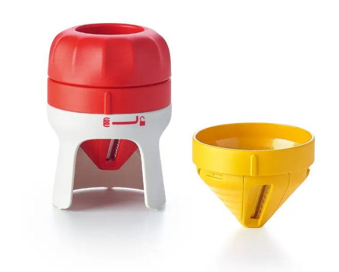 Тертушка-спиралайзер Tupperware с 2 насадками - фото 2 Тертушка-спиралайзер Tupperware с 2 насадками - фото 2