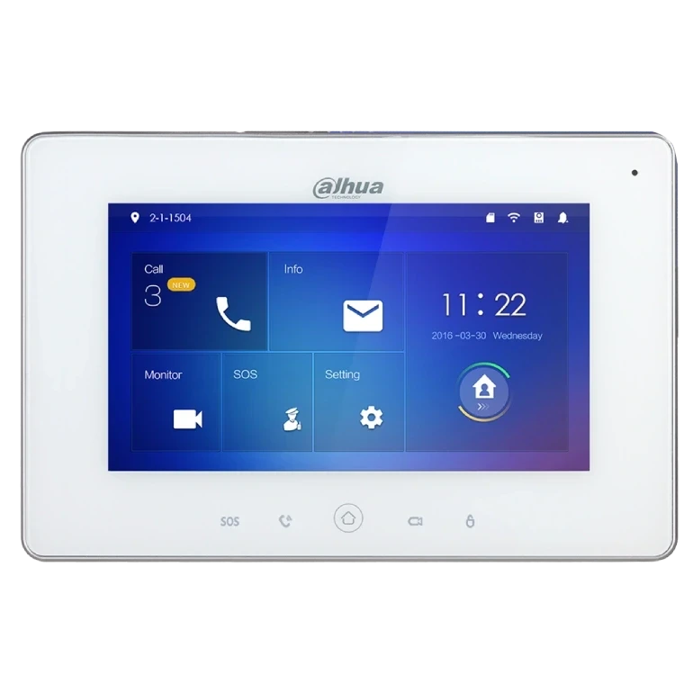 Відеодомофон Dahua DHI-VTH5221DW-S2 7 дюймів (2863455521)