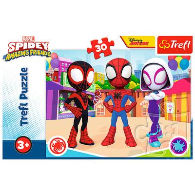 Пазли Trefl Пригоди спайдермена та друзів 18285 (2000989369394)